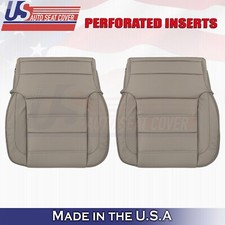 2014 To 2019 For Gmc Sierra Denali Driver Passenger Bottom Leather Covers Tan 2014 To 2019 For Gmc Sierra Denali Driver Passenger Bottom Leather Covers Tan