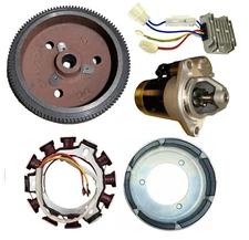 170 DIESEL ELECTRIC STARTER KIT FITS YANMAR L48 STARTER MOTOR & CHARGING SYSTEM