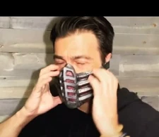 1995 Movie Replica Mortal Kombat Scorpion Mask.
