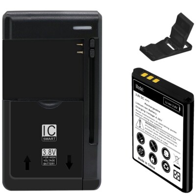 Long Endurance Boosting 1600mAh Battery External Charger Bracket f Doro D7050TL