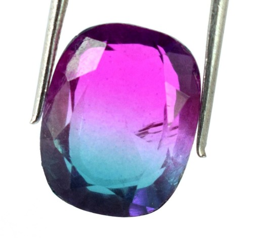 Mix Cut Bi Color Watermelon Tourmaline Doublet Jewelry Making Gemstone - Picture 39 of 114