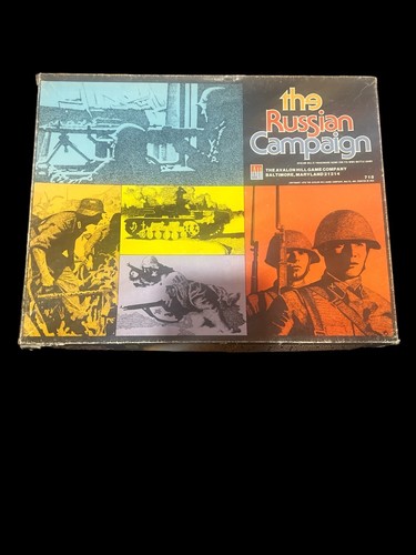 The Russian Campaign, Avalon Hill WWII Boardgame 1976 - Picture 2 of 8