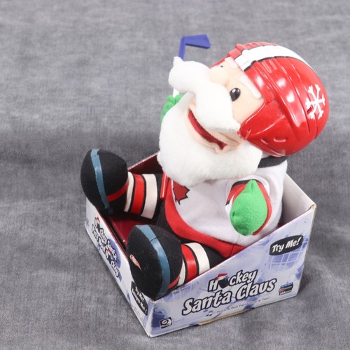 GEMMY Animated Team Canada HOCKEY SANTA Singing "Rock & Roll Parts 1 & 2" NEW OB - Picture 2 of 4