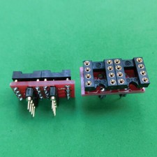 DIP to DIP Dual to Mono Opamp PCB Adapter for OPA627BP AD797AN OPA604AP AD847AQ