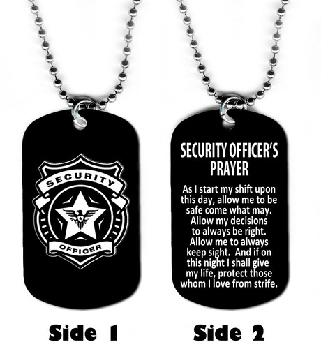 DOG TAG NECKLACE - Security Officer 