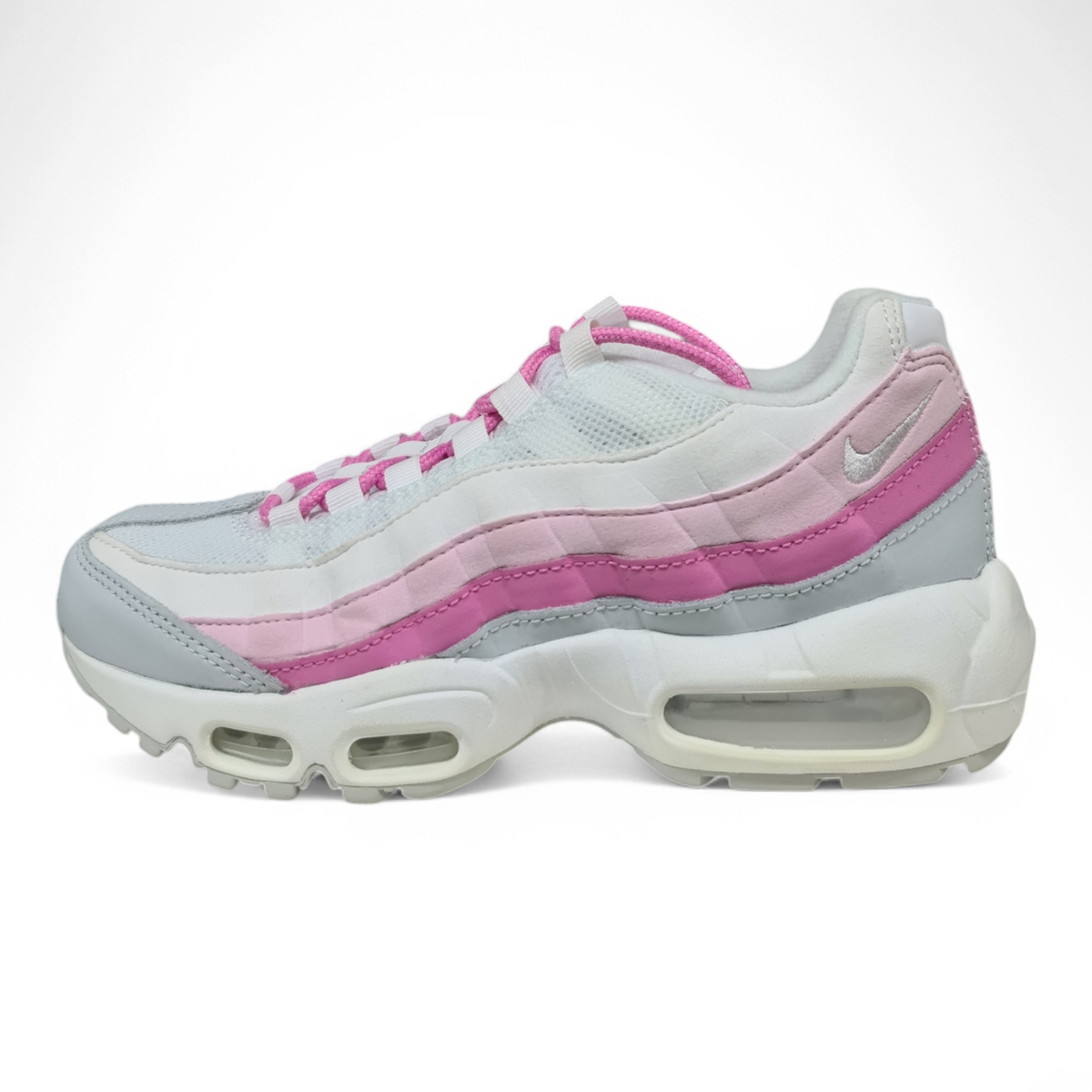 Nike Air Max 95 Essential Psychic Pink White Trainers (CD0175 100