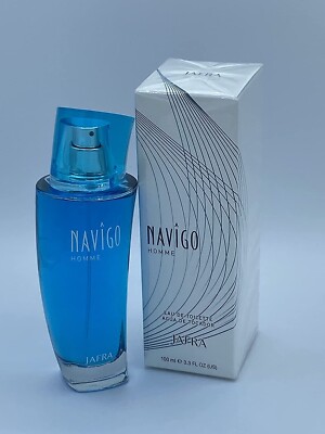 Jafra NAVIGO HOMME Eau De Toilette NIB, THE ORIGINAL