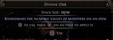Path of Exile 2 Early Access Softcore Divine Orb
