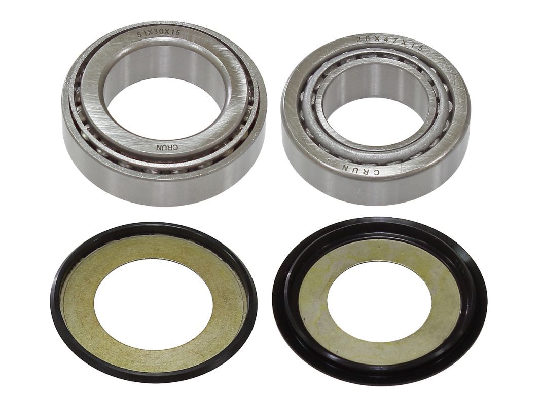 Roulement de cadre de tête psychic Honda CR 250R 1990 kit colonne de direction moto