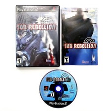 Sub Rebellion (Sony PlayStation 2, 2002) Complete Tested & Works