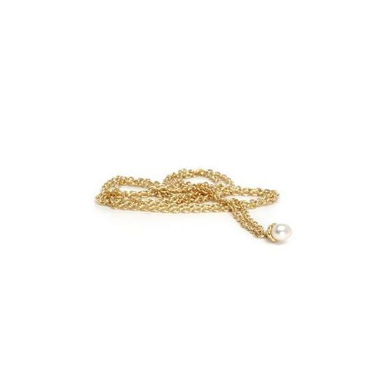 МОДНЫЕ бусины Collana d Oro 14 тыс тонн con Perla 90 см TAUFA-00004 535390₽