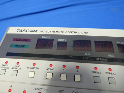 TASCAM CD-601 MKII + RC-601 MKII リモートコントロールユニットセット