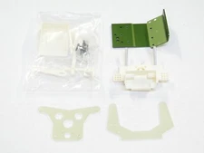 NEW ASSOCIATED RC10 GREEN 40TH EDITION Nose Plate GREEN Aluminum +ShocTowr AJ14N
