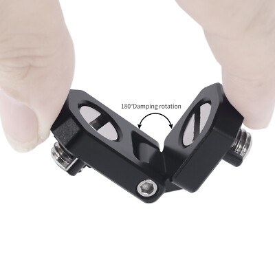 Niceyrig 180° tilt Damping Folding Mount Adapter with 1/4'' 3/8'' Arri Mount Screw