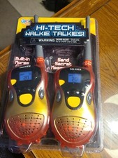 Kids Hi-Tech Walkie Talkies by Grin Studios-Ages 3 Brand New