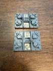 1980 Vintage Star Wars Hoth Imperial Attack Base Roof Hatch Original Kenner PAIR