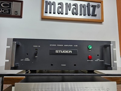 Studer A-68 Power Amp Serviced Good Condition