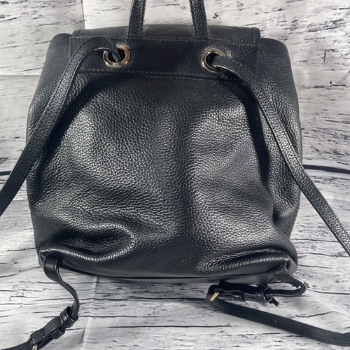 Kate Spade New York Pebbled Leather Backpack Black - Picture 3 of 9