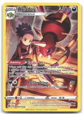 Ariados TG09/TG30 Holo Brilliant Stars Trainer Gallery Pokemon UR EN Damaged