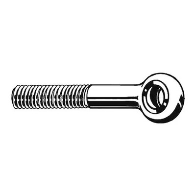 Eye Bolt M16, 16 Mm Id, Steel, Plain, 10 Pk, M16180.160.0070