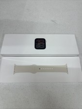 NEW DAMAGED BOX Apple Watch SE 3 MEH34LW/A 40mm Starlight AL Starlight SB S/M