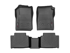 WeatherTech FloorLiner for 2015-2022 Chevrolet Colorado - 1st & 2nd Row, Black