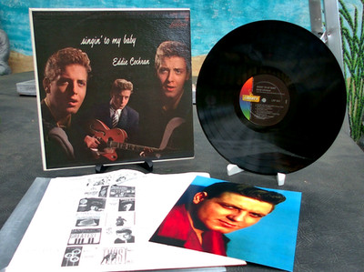 1 x US LP Eddie Cochran Singin To My Baby Liberty LRP 3061