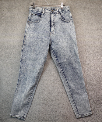 #ad #ad Vtg 90s Pure Jeanswear Jeans 14W Acid Wash Blue Denim $24.95