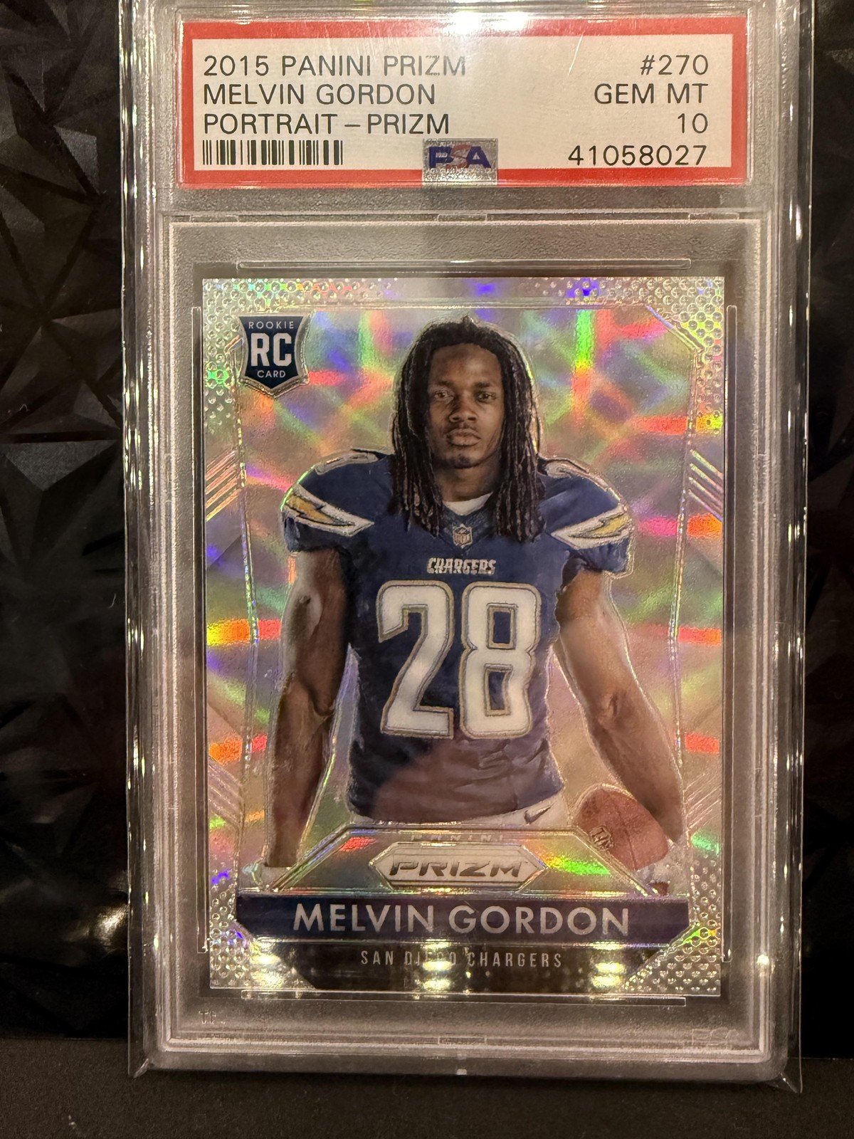 Melvin Gordon Panini Prizm #270 Prizm