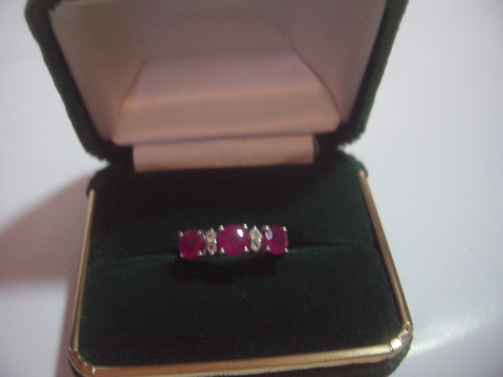 beautiful Solid Silver Ring-natural superb myanma… - image 8