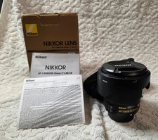 AF-S NIKKOR 20mm f/1.8 G ED Lens   MINT  