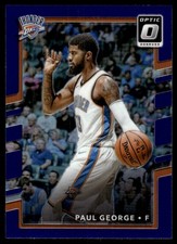 Paul George 2017-18 Donruss Optic #102 Thunder Insert ? SEE SCAN! FREE SHIPPING