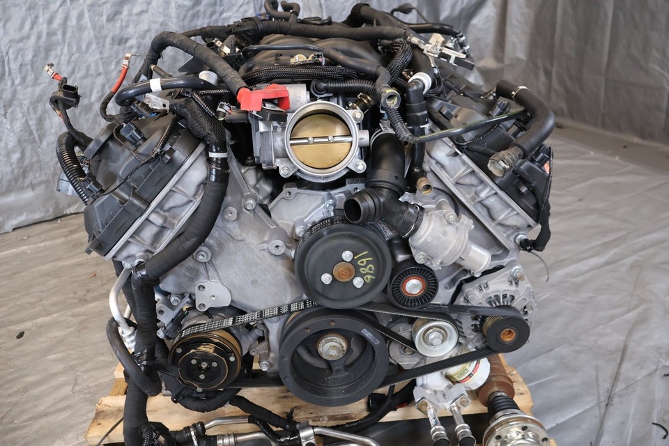2016 FORD MUSTANG SHELBY GT350 5.2L OEM VOODOO ENGINE 6 SPD TRANS SWAP ...