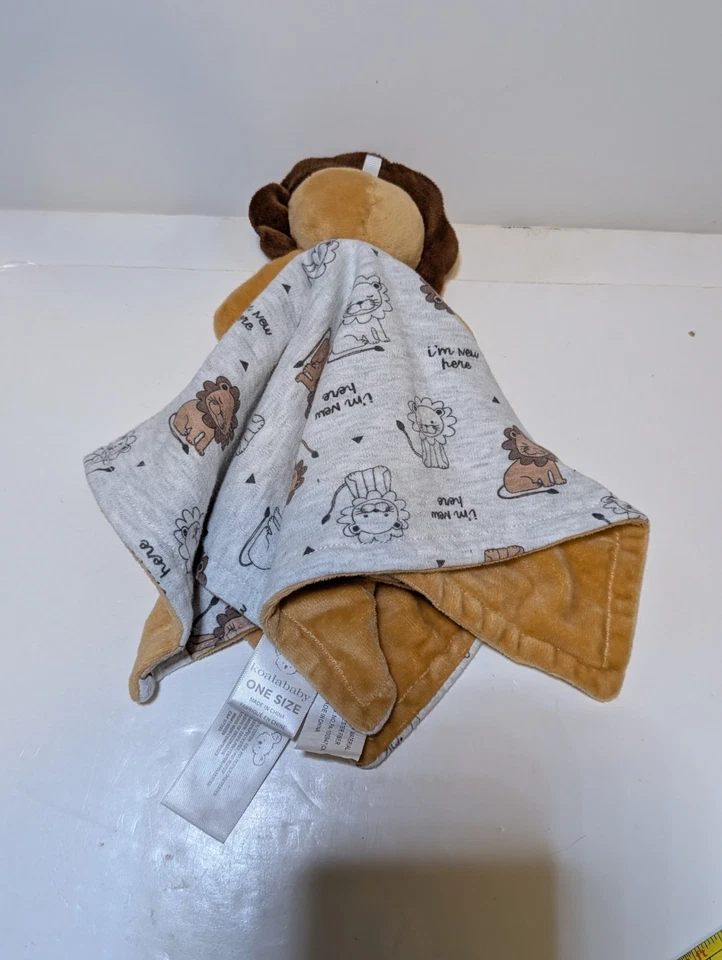 Koala Bebé León Marrón Peluche Lovey Manta de Seguridad Bebé Juguete Soy Nuevo Aquí Foto 3 de 4