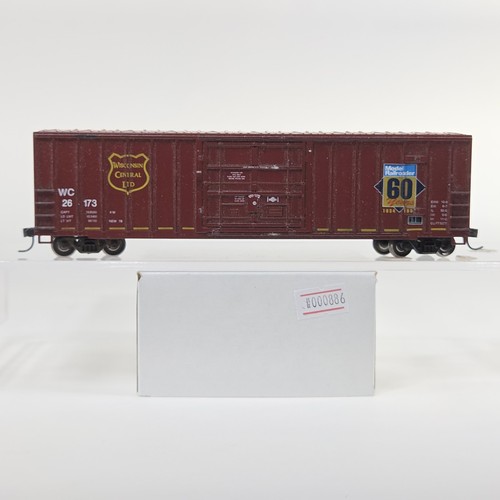 Coche de caja Athearn escala HO Wisconsin Central LTD WC #26173 60 años | Zustand: Used