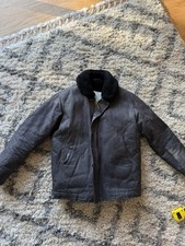 Dehen 1920 Deck Jacket Black/Black Mouton Woo...