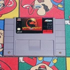 Mortal Kombat (Super Nintendo) SNES Authentic/Cleaned/Tested Fighting Game