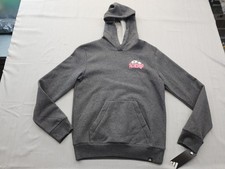 New Boy's Youth Adidas Fleece Lined Soccer Hoodie Sz Large 14-16 Hoody Gray