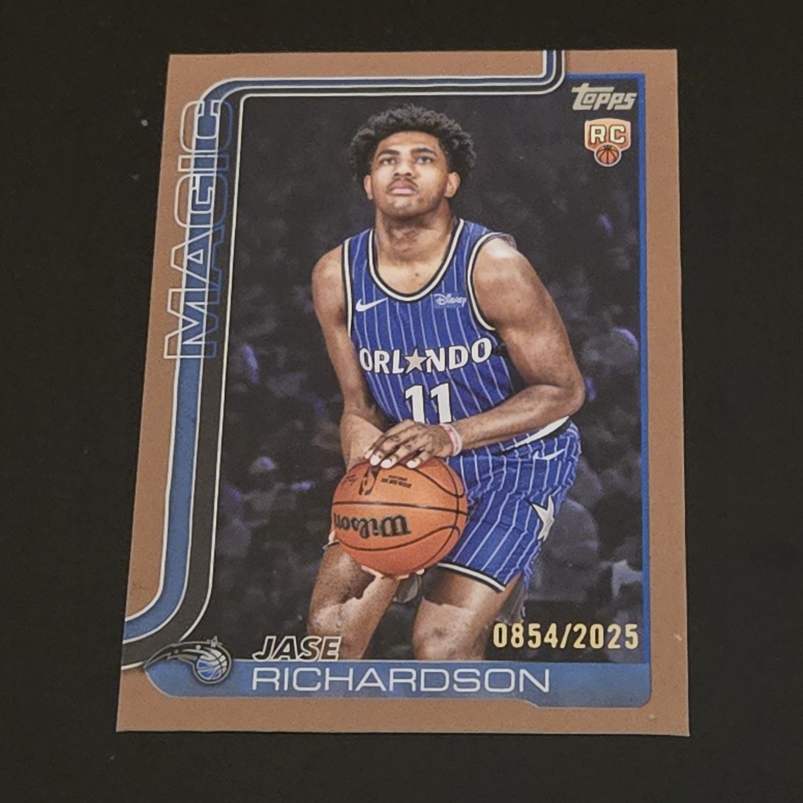 2025-26 Topps - Jase Richardson #225 Gold /2025 (RC)