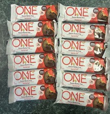12-ONE Peanut Butter Cup Protein Bar 20g, 1g Sugar 2.12 oz EXP 07/2026