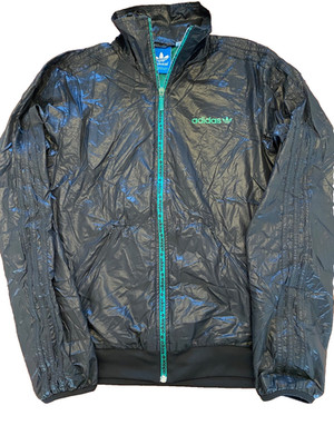 Adidas Vintage Herren Trainingsjacke Gr. M Firebird Chile Glanz Nylon shiny 87