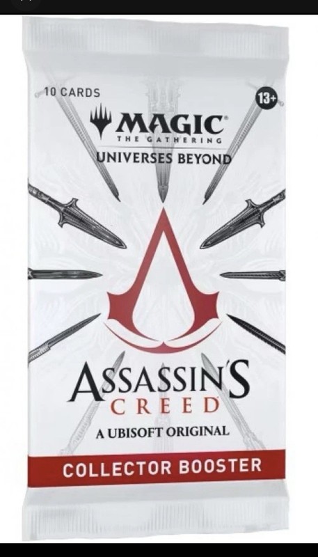 Assassin’s Creed Collector Booster Pack (10 Cards) MTG Magic The Gathering