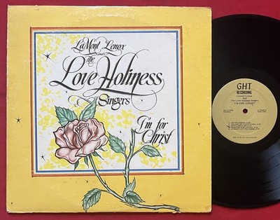 LAMONT LENOX~LOVE HOLINESS SINGERS~FOR CHRIST LP (1979) RARE GOSPEL SOUL LISTEN