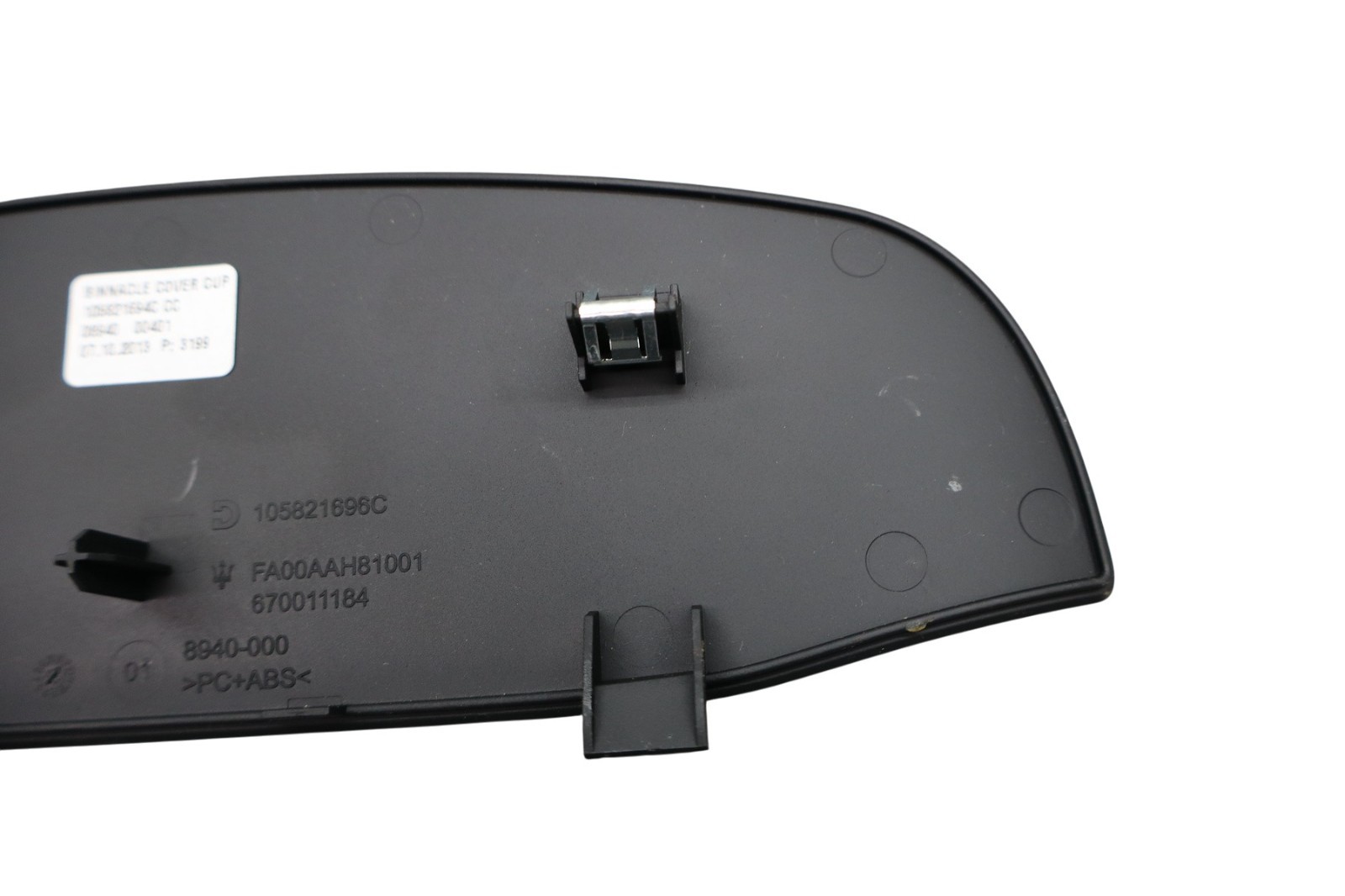 Maserati Ghibli 2014-2017 Trim cover Black P/N 670011184