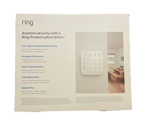 Ring Alarm Security Kit, 8-Piece Wireless 2nd Generation Smart App System - Picture 9 of 12