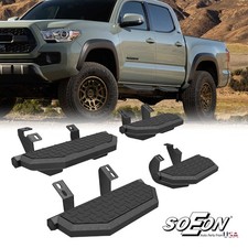 4pcs Running Boards For 2024-2026 Toyota Tacoma Double Cabcrew Cab Side Steps