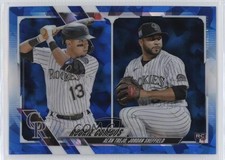 2021 Topps Chrome Update Sapphire Edition Jordan Sheffield Alan Trejo #US16 0bz6