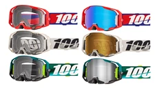 100% Armatic Motocross & Mountain Bike Goggles - Protective Goggles for Dirt
