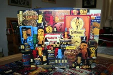 Vintage Springbok 1987 Just Nuts About Mr. Peanuts 500 pc Jigsaw Puzzle Complete