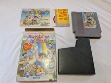 Rainbow Islands Nintendo NES Taito 1991 CIB Complete with Manual and Box